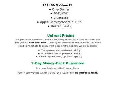 2021 GMC Yukon XL 4WD 4dr Denali