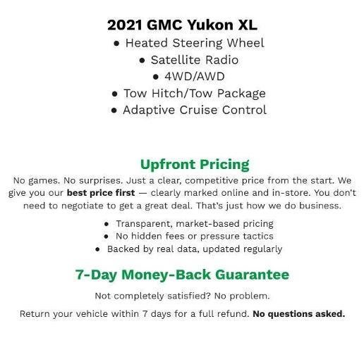 2021 GMC Yukon XL 4WD 4dr Denali