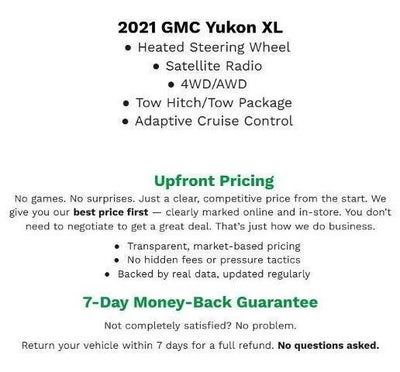 2021 GMC Yukon XL 4WD 4dr Denali