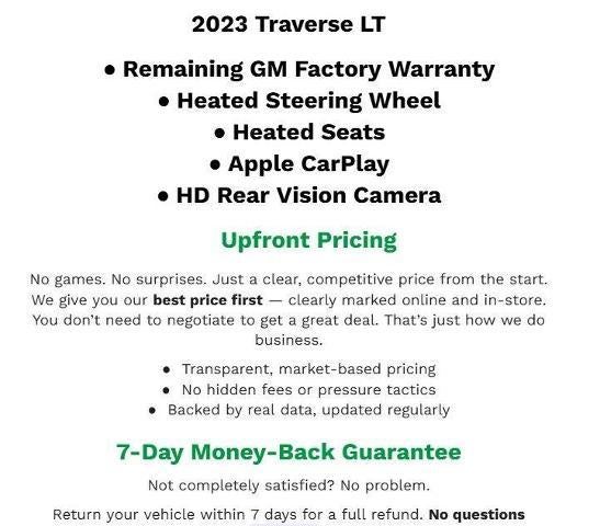 2023 Chevrolet Traverse AWD 4dr LT Cloth w/1LT