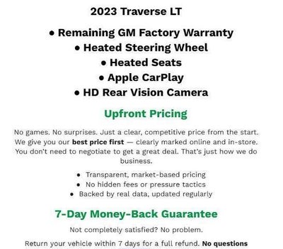 2023 Chevrolet Traverse AWD 4dr LT Cloth w/1LT