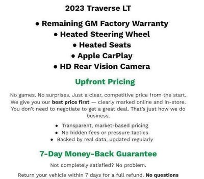 2023 Chevrolet Traverse AWD 4dr LT Cloth w/1LT