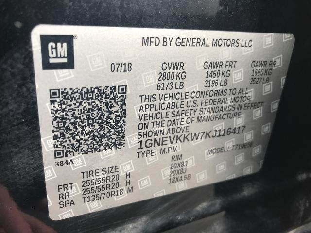 2019 Chevrolet Traverse AWD 4dr Premier w/1LZ