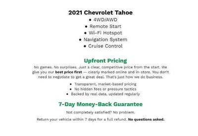 2021 Chevrolet Tahoe 4WD 4dr LT