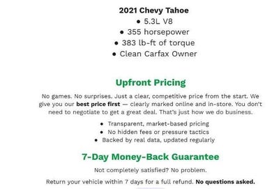 2021 Chevrolet Tahoe 4WD 4dr LT
