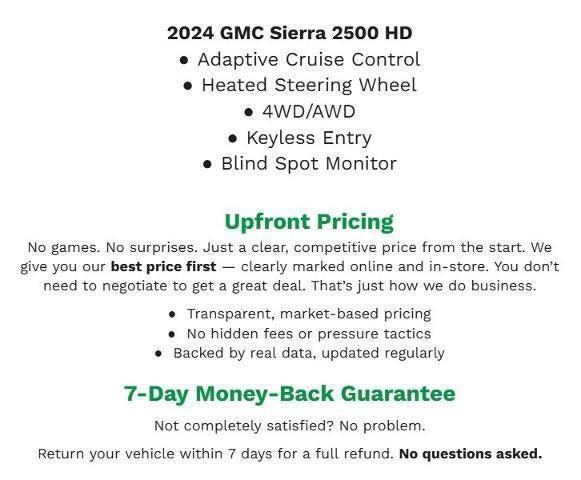 2024 GMC Sierra 2500 HD 4WD Crew Cab 159 AT4
