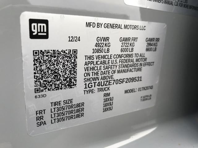 2025 GMC Sierra 2500 HD 4WD Crew Cab 159 AT4X