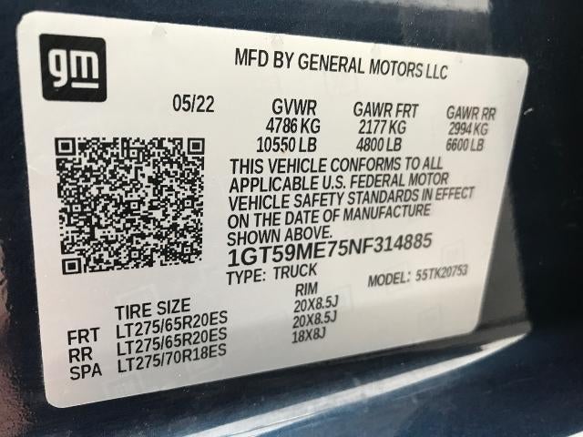 2022 GMC Sierra 2500 HD 4WD Double Cab 149 SLE