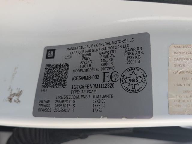 2021 GMC Canyon 4WD Crew Cab 128 AT4 w/Leather