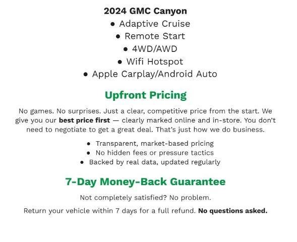 2024 GMC Canyon 4WD Crew Cab AT4