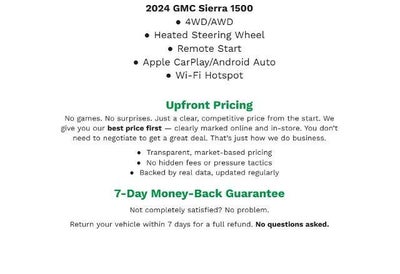 2024 GMC Sierra 1500 4WD Double Cab 147 Elevation w/3VL