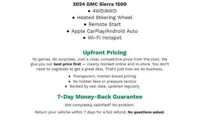 2024 GMC Sierra 1500 4WD Double Cab 147 Elevation w/3VL