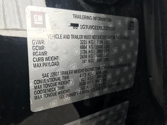 2020 GMC Sierra 1500 4WD Crew Cab 147 Elevation