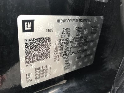 2020 GMC Sierra 1500 4WD Crew Cab 147 Elevation