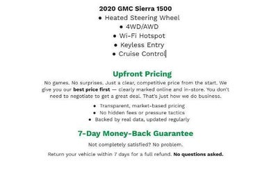 2020 GMC Sierra 1500 4WD Crew Cab 147 Elevation