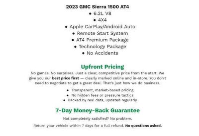 2023 GMC Sierra 1500 4WD Crew Cab 147 AT4