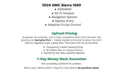 2024 GMC Sierra 1500 4WD Crew Cab 147 Denali