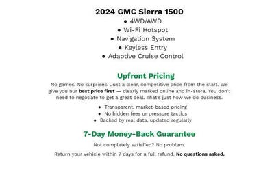2024 GMC Sierra 1500 4WD Crew Cab 147 Denali