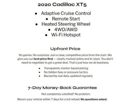2020 Cadillac XT5 AWD 4dr Sport