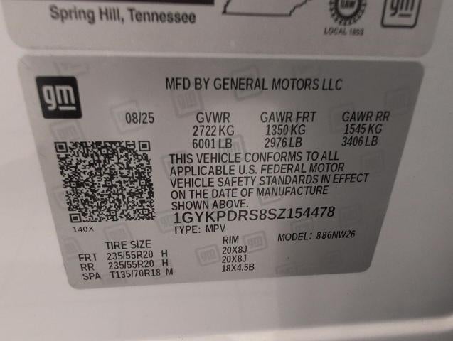 2025 Cadillac XT6 AWD 4dr Premium Luxury