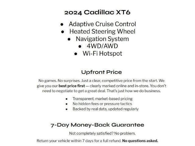 2024 Cadillac XT6 AWD 4dr Sport