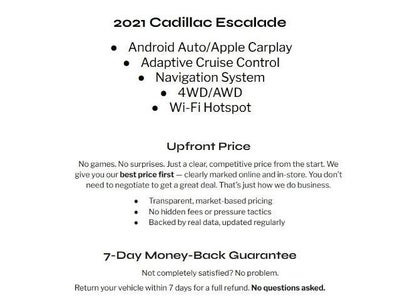2021 Cadillac Escalade 4WD 4dr Sport