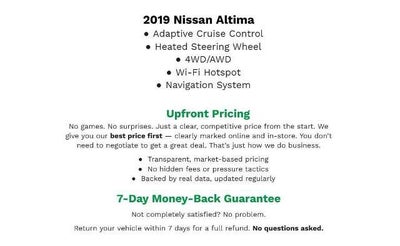 2019 Nissan Altima 2.5 Platinum AWD Sedan