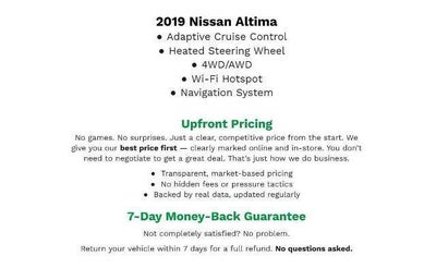 2019 Nissan Altima 2.5 Platinum AWD Sedan