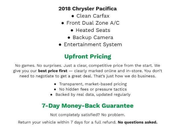2018 Chrysler Pacifica Touring L FWD