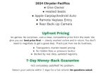 2024 Chrysler Pacifica Touring L FWD