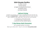 2024 Chrysler Pacifica Touring L FWD