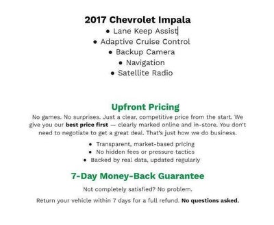 2017 Chevrolet Impala 4dr Sdn LT w/1LT