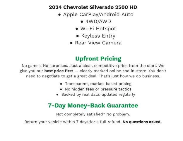 2024 Chevrolet Silverado 2500 HD 4WD Crew Cab 159 LT