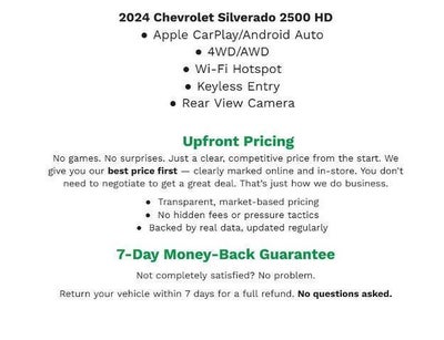 2024 Chevrolet Silverado 2500 HD 4WD Crew Cab 159 LT