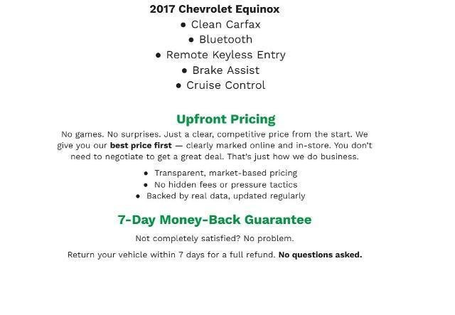 2017 Chevrolet Equinox FWD 4dr LS