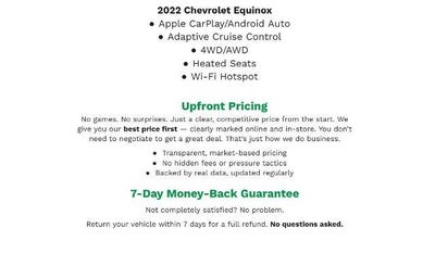 2022 Chevrolet Equinox AWD 4dr Premier