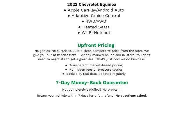 2022 Chevrolet Equinox AWD 4dr Premier