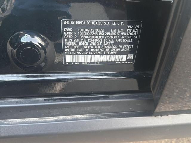 2026 Honda HR-V LX AWD CVT
