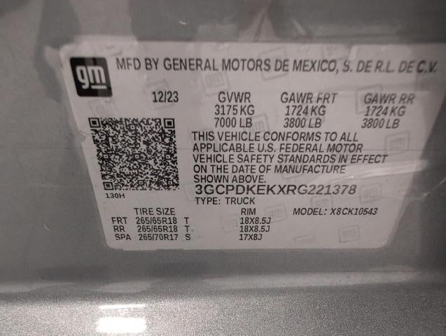 2024 Chevrolet Silverado 1500 LT