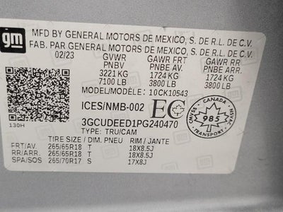 2023 Chevrolet Silverado 1500 4WD Crew Cab 147 RST