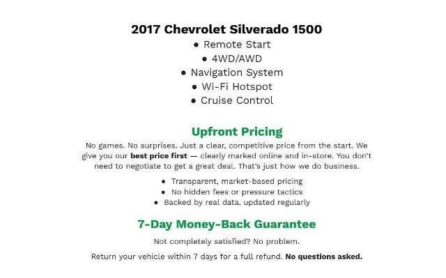 2017 Chevrolet Silverado 1500 LT