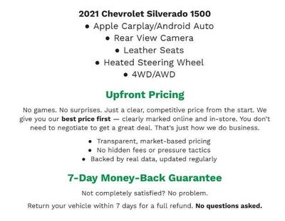 2021 Chevrolet Silverado 1500 4WD Crew Cab 147 RST