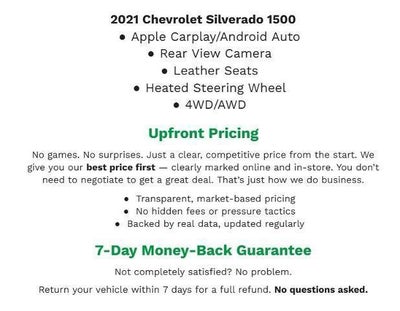 2021 Chevrolet Silverado 1500 4WD Crew Cab 147 RST