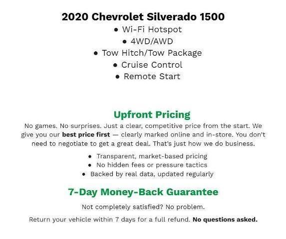 2020 Chevrolet Silverado 1500 4WD Crew Cab 147 RST