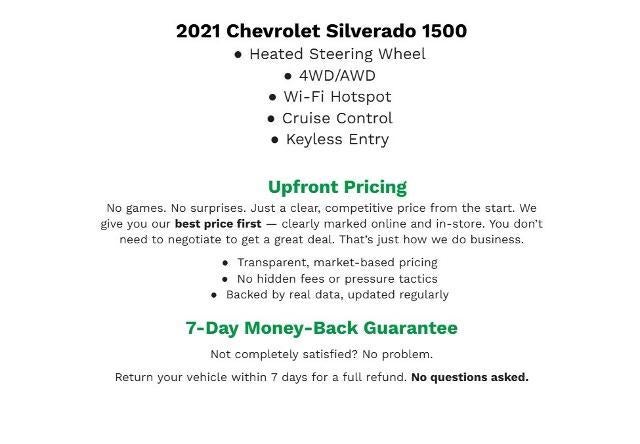 2021 Chevrolet Silverado 1500 4WD Crew Cab 147 RST