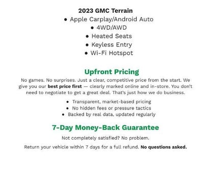 2023 GMC Terrain AWD 4dr SLE
