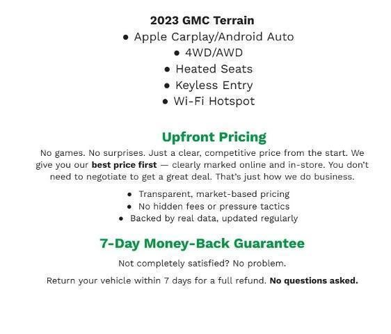2023 GMC Terrain AWD 4dr SLE