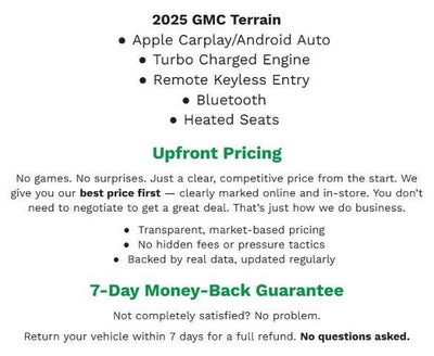 2025 GMC Terrain AWD 4dr Elevation
