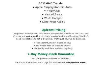2023 GMC Terrain AWD 4dr Denali