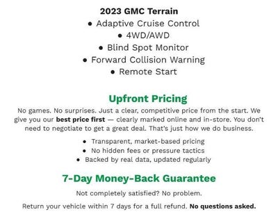 2023 GMC Terrain AWD 4dr Denali